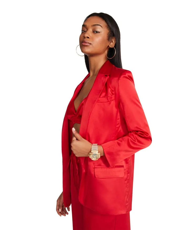 Womens Audrey Jacket Red Steve Madden Jackets and Coats