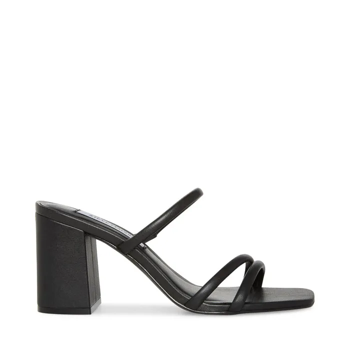 Womens Avani Black Steve Madden Heels