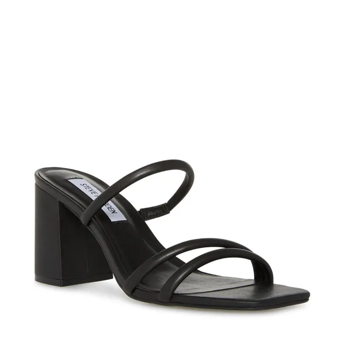 Womens Avani Black Steve Madden Heels
