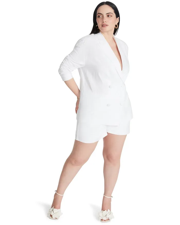 Womens Baldwin Blazer White Steve Madden Jackets and Coats