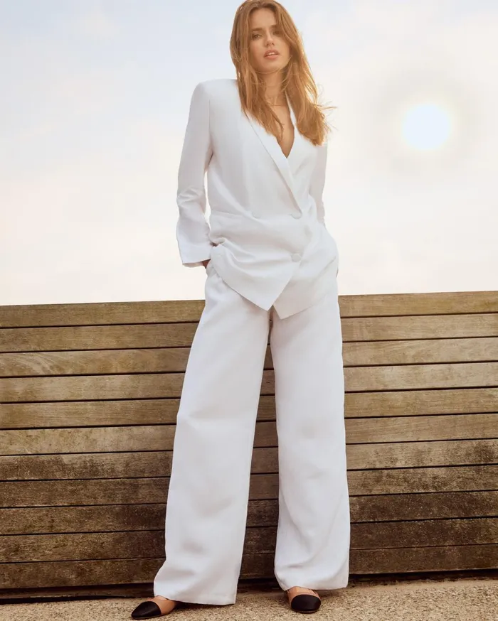 Womens Baldwin Blazer White Steve Madden Jackets and Coats