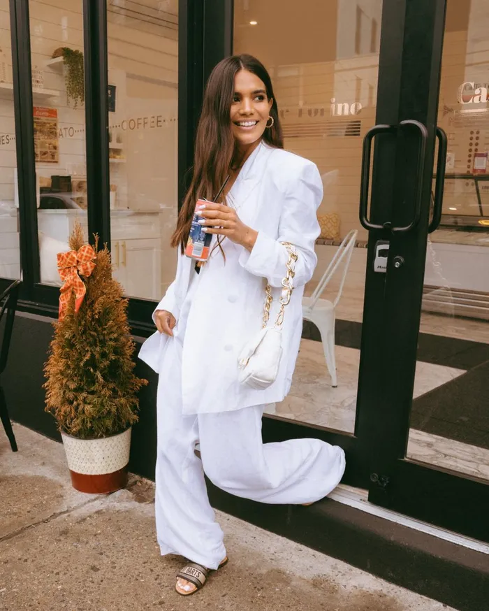 Womens Baldwin Blazer White Steve Madden Jackets and Coats
