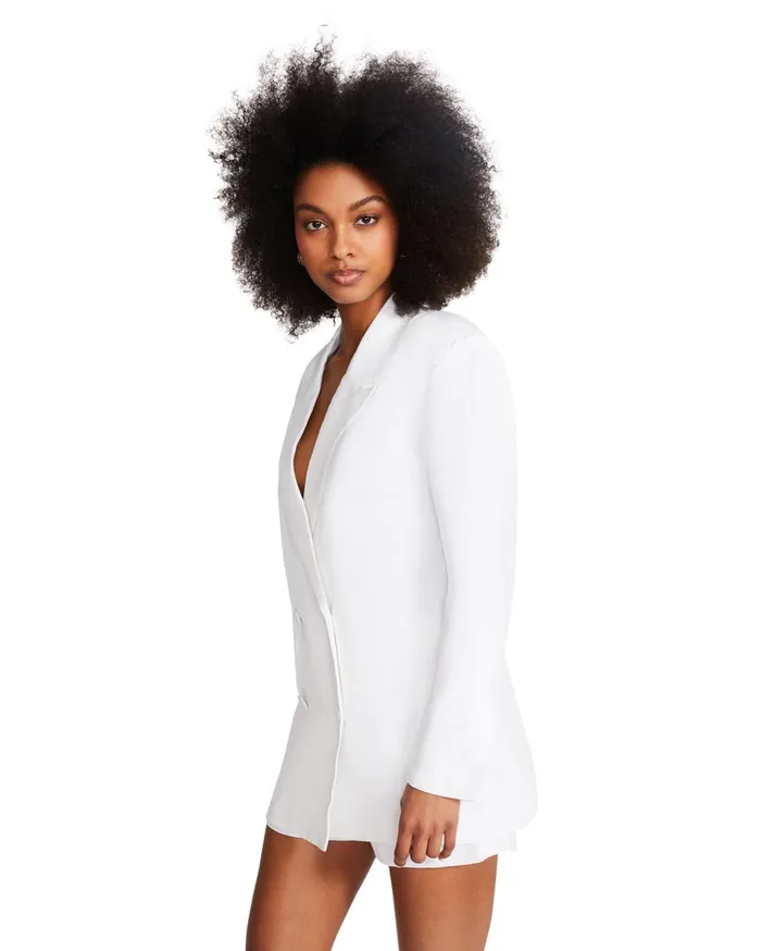 Womens Baldwin Blazer White Steve Madden Jackets and Coats