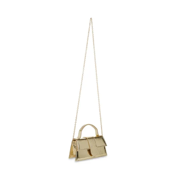 Womens Barlan Gold Snake Steve Madden Mini Bags