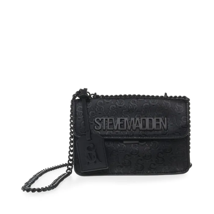 Womens Bcoal BlackBlack Steve Madden Crossbody Bags