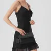 Womens Bcoal BlackBlack Steve Madden Crossbody Bags