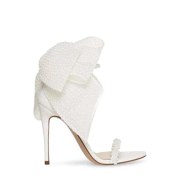 Womens Benni White Steve Madden Heels