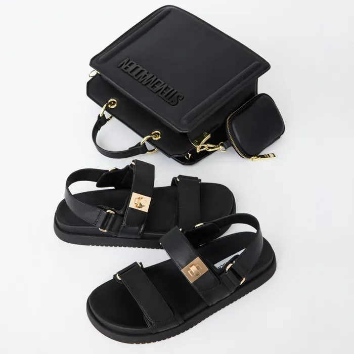 Womens Bevelyn Black Steve Madden Crossbody Bags