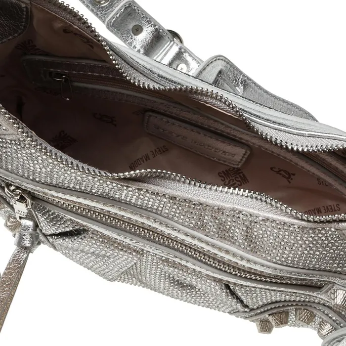 Womens BglowR Silver Steve Madden Crossbody Bags