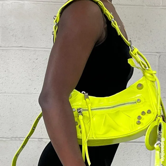 Womens Bglowing Yellow Neon Steve Madden Crossbody Bags