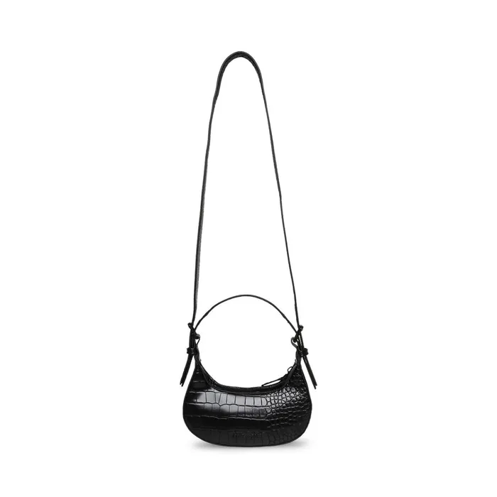 Womens Bjustine Black Steve Madden Crossbody Bags Womens Bjustine Black Steve Madden Crossbody Bags