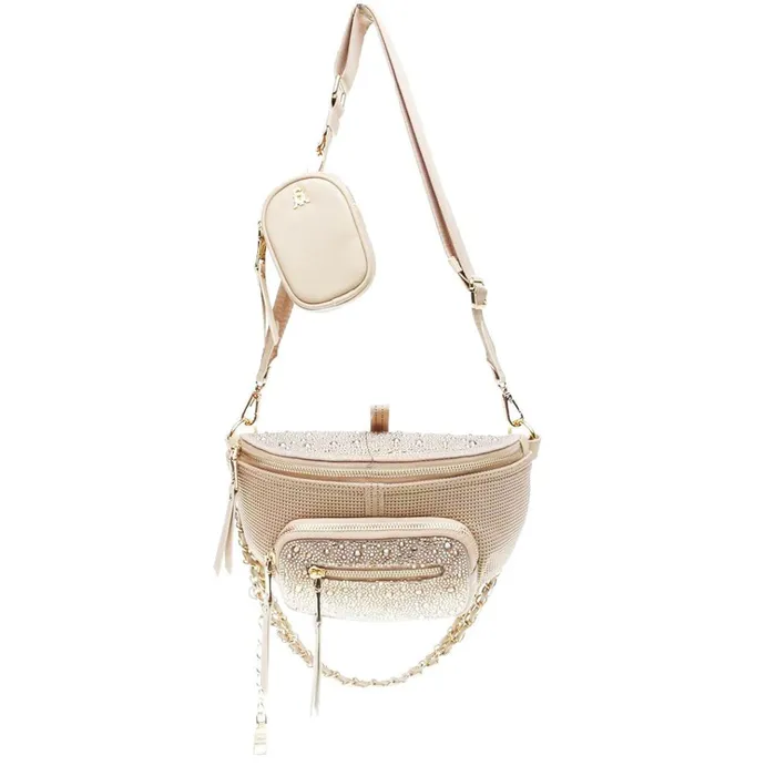 Womens Bmaxima Blush Multi Steve Madden Crossbody Bags Womens Bmaxima Blush Multi Steve Madden Crossbody Bags