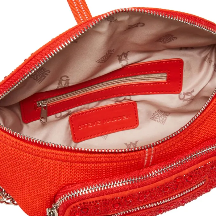 Womens Bmaxima Chili Red Steve Madden Crossbody Bags Womens Bmaxima Chili Red Steve Madden Crossbody Bags