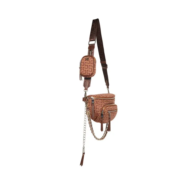 Womens Bmaxima Chocolate Steve Madden Crossbody Bags Womens Bmaxima Chocolate Steve Madden Crossbody Bags