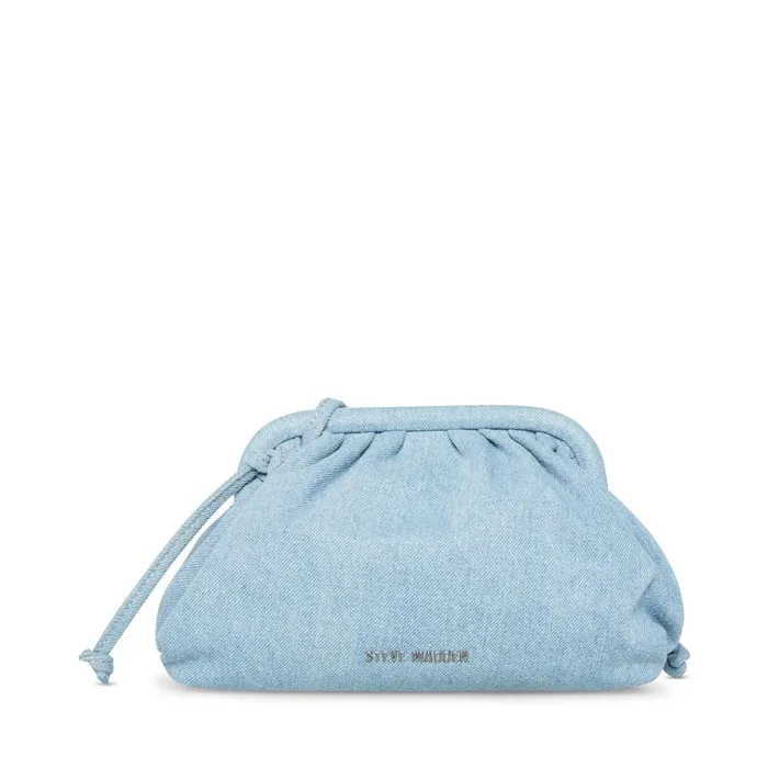 Womens Bnikki Denim Fabric Steve Madden Crossbody Bags