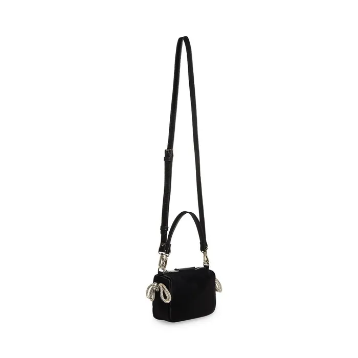 Womens BnobleB Black Satin Steve Madden Mini Bags
