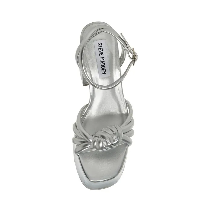 Womens Bonnie Silver Steve Madden Heels