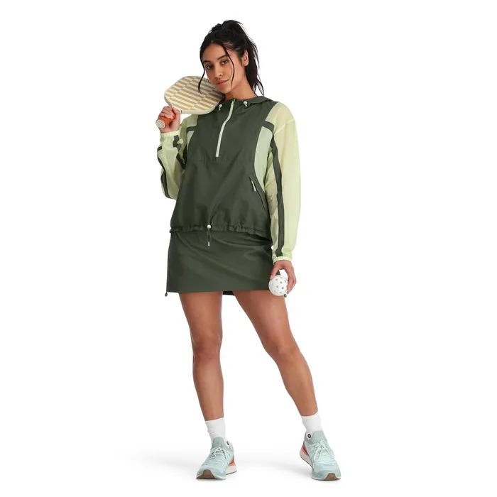 Womens Boulder Lite Anorak 8211 Thyme Green Spyder Lightweight