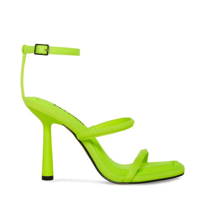 Womens Briella Lime Steve Madden Heels