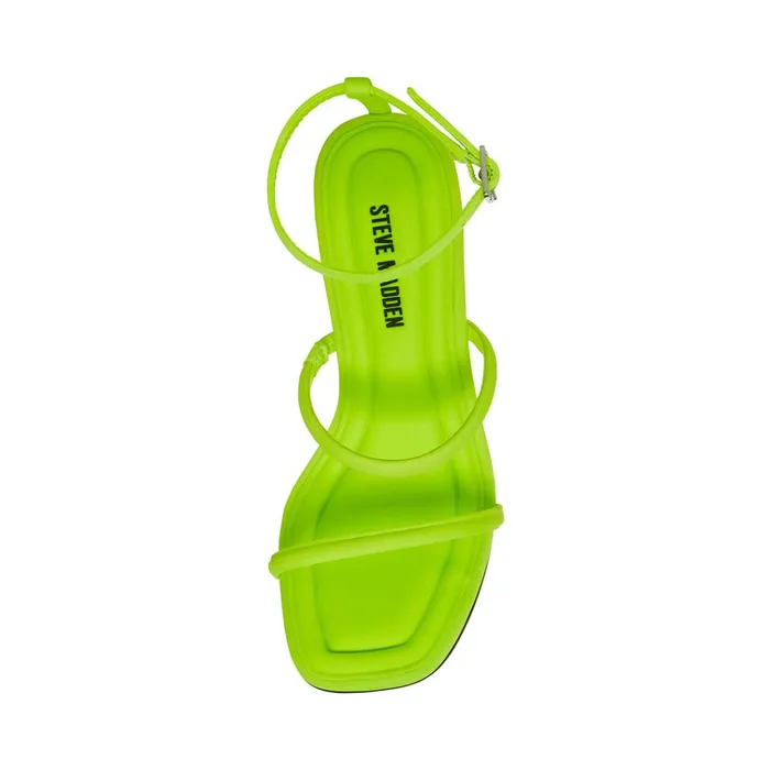Womens Briella Lime Steve Madden Heels