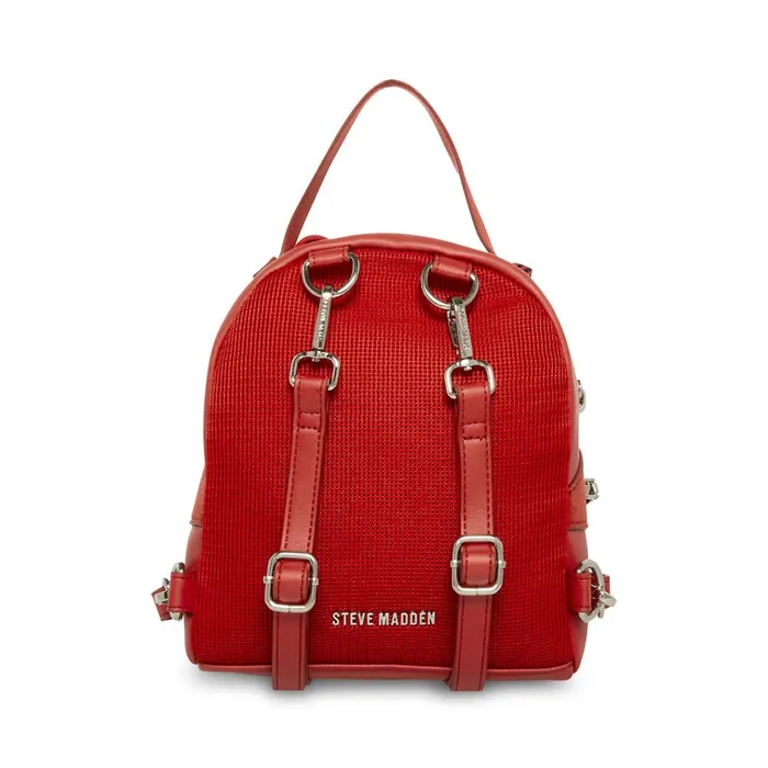 Womens Broaring Red Multi Steve Madden Belt Bags and Backpacks