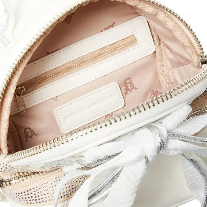 Womens Broaring White Multi Steve Madden Belt Bags and Backpacks