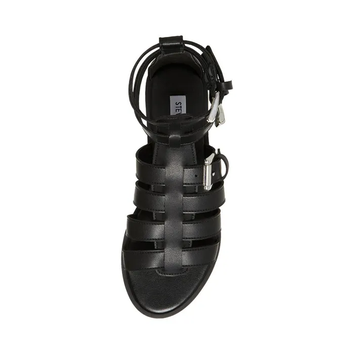 Womens Bruno Black Steve Madden Sandals Womens Bruno Black Steve Madden Sandals