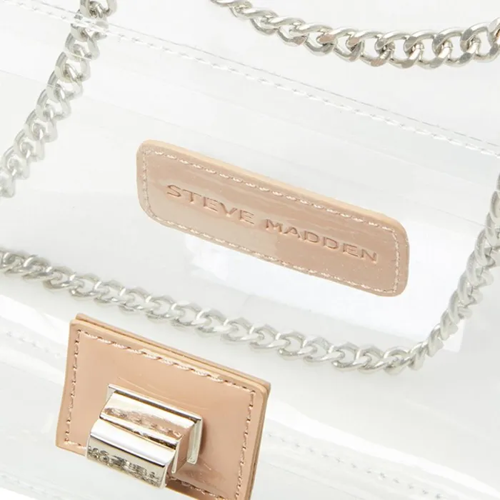 Womens Bscene Clear Steve Madden Crossbody Bags