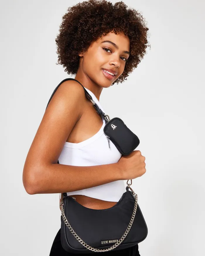 Womens Bvital Black Steve Madden Crossbody Bags