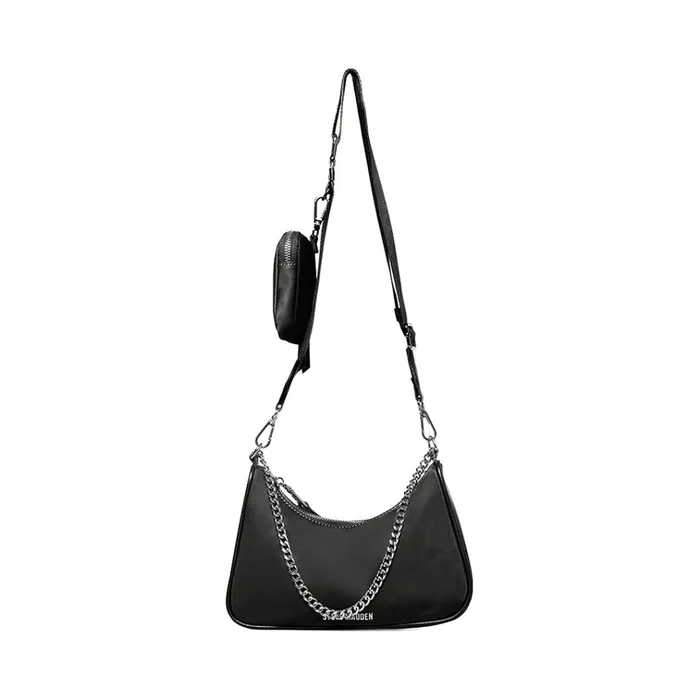 Womens Bvital Black Steve Madden Crossbody Bags Womens Bvital Black Steve Madden Crossbody Bags