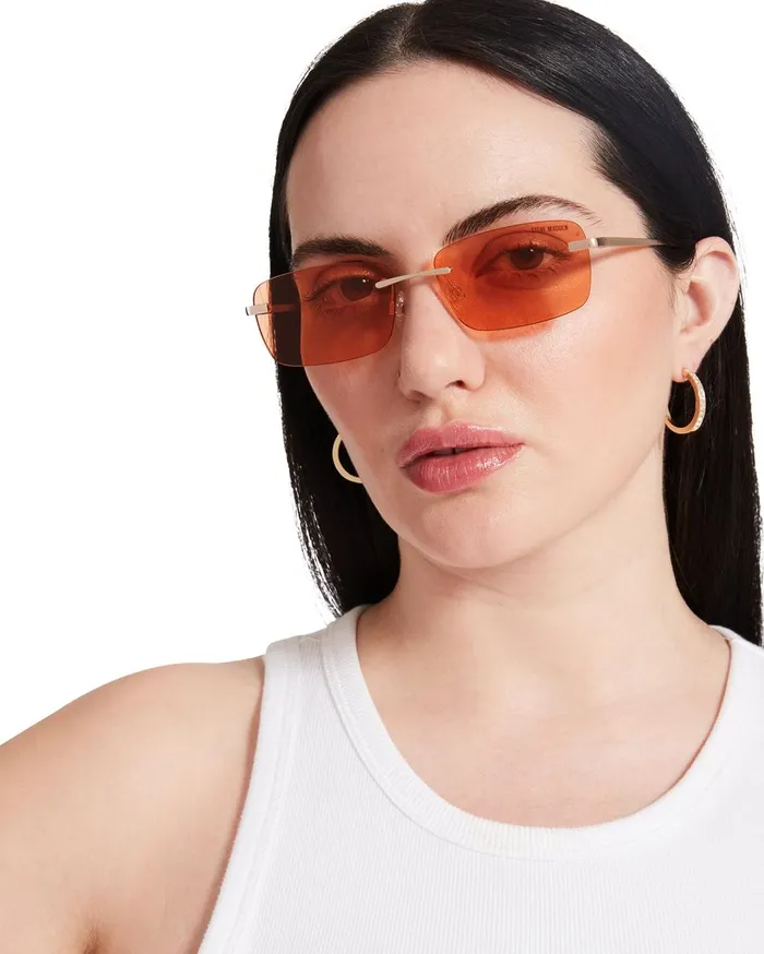 Womens Caden Sunglasses Orange Steve Madden Sunglasses