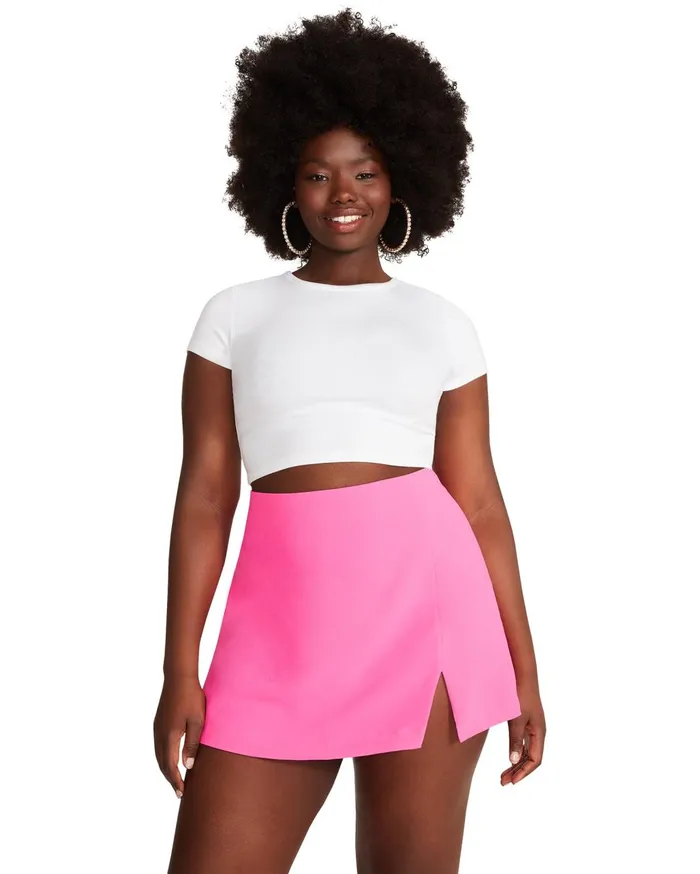 Womens Cam Skort Hot Pink Steve Madden Bottoms