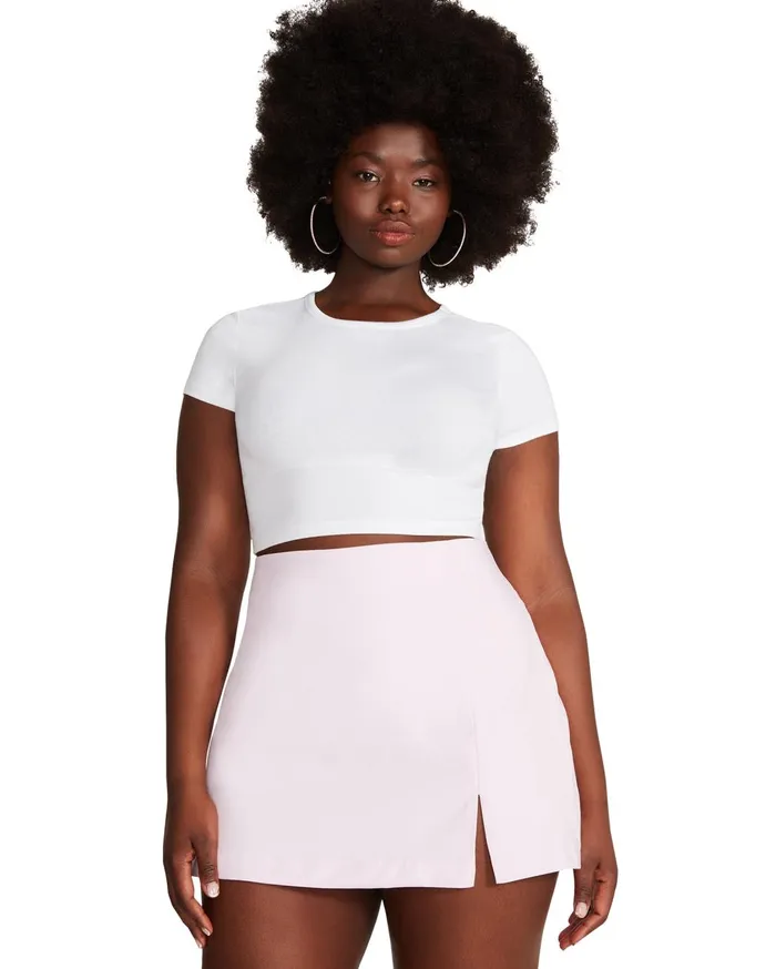 Womens Cam Skort Pink Steve Madden Bottoms
