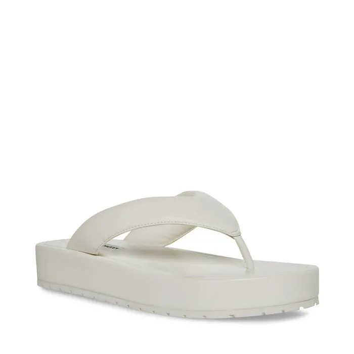 Womens Campana White Steve Madden Sandals