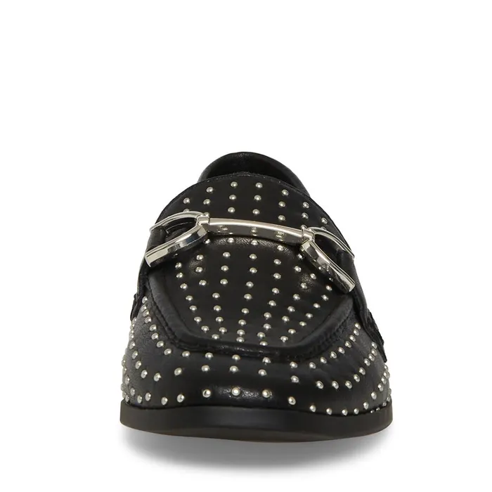 Womens CarrineS Black Steve Madden Loafers and Flats