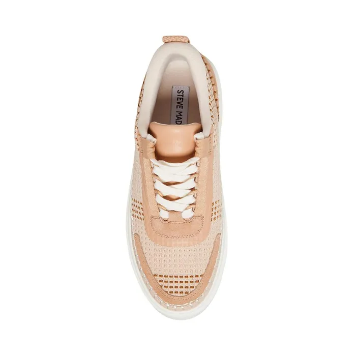 Womens CharlieW Tan Multi Steve Madden Sneakers