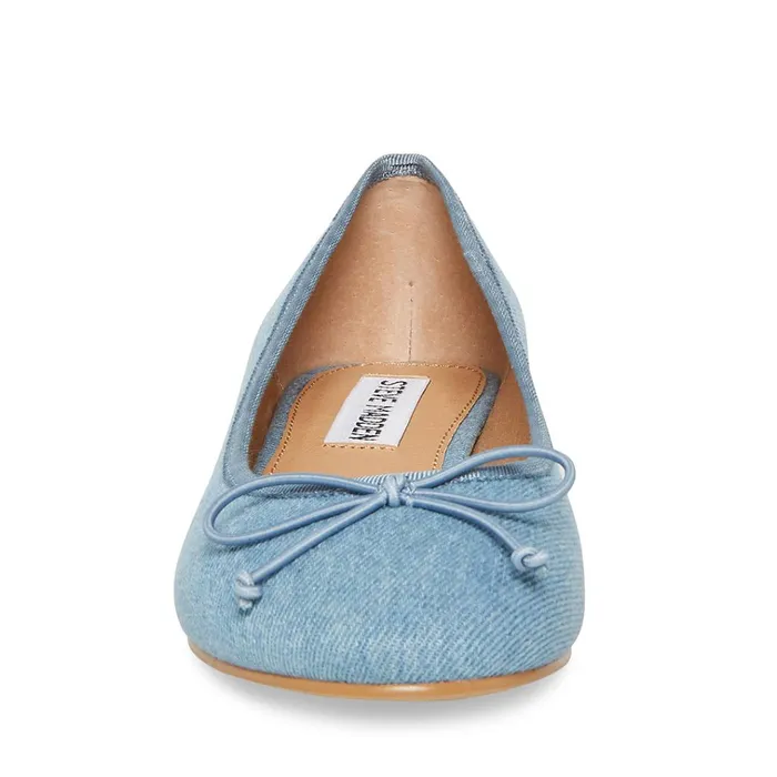 Womens Cherish Denim Fabric Steve Madden Heels