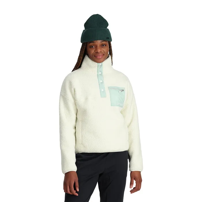 Womens Cloud Pullover 8211 Snow Spyder Fleece