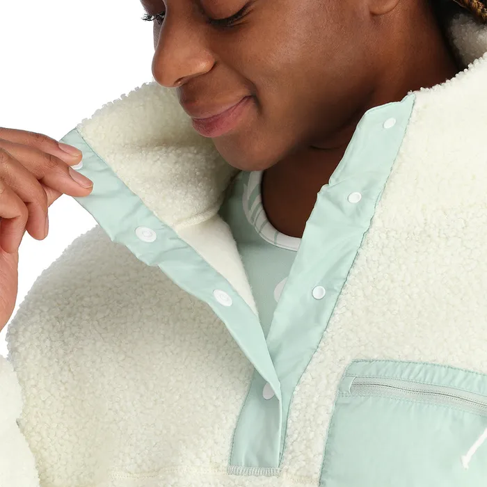 Womens Cloud Pullover 8211 Snow Spyder Fleece