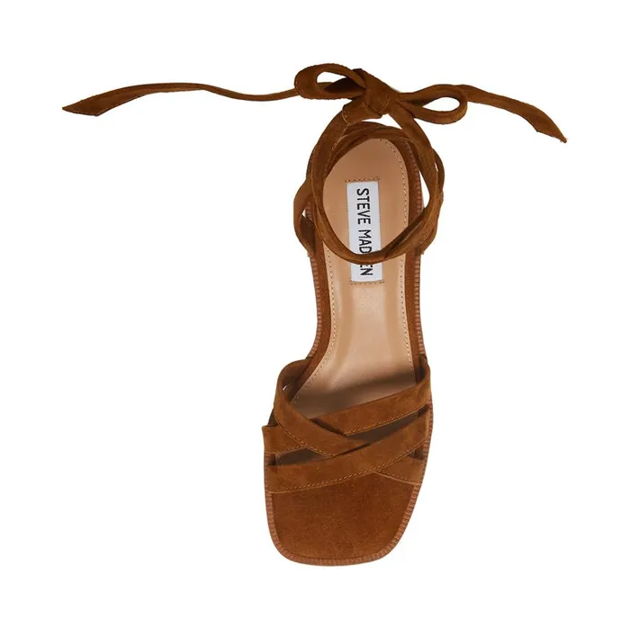 Womens Cory Brown Suede Steve Madden Heels