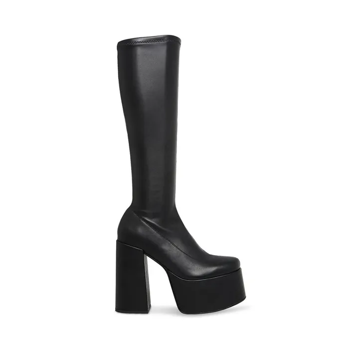 Womens Cray Black Steve Madden Boots and Booties