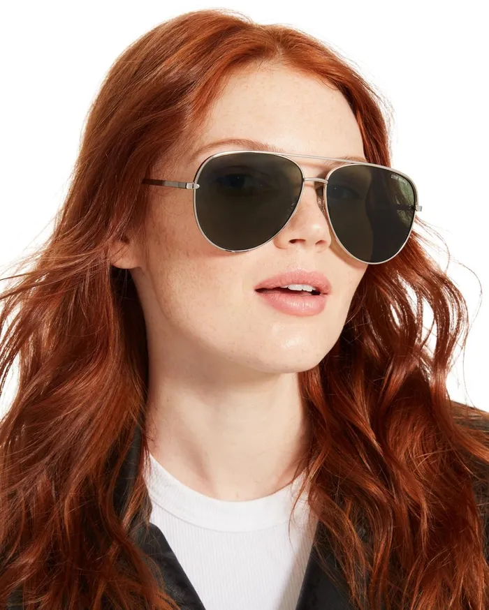 Womens Dante Sunglasses Silver Steve Madden Sunglasses