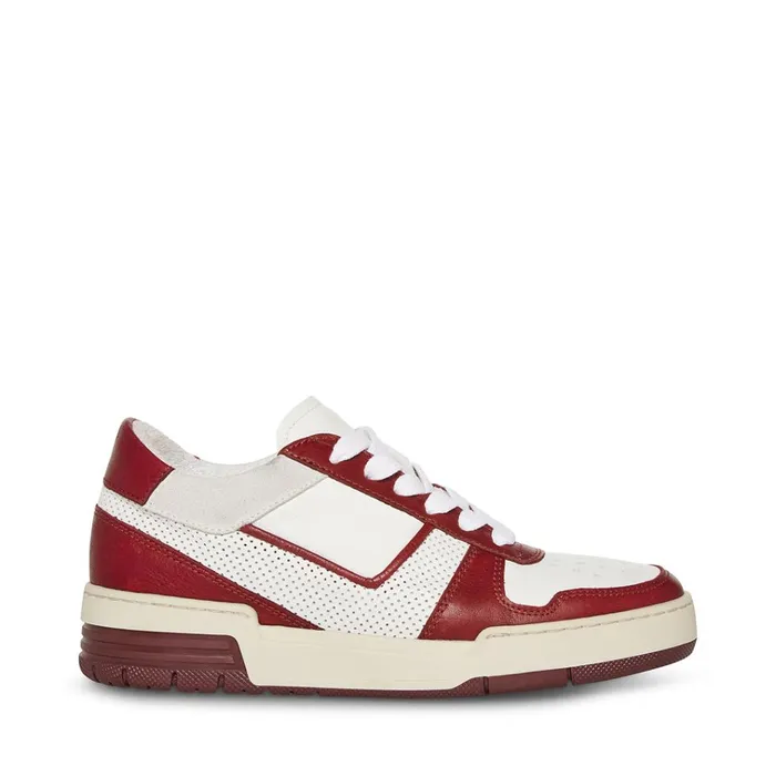 Womens Deni Burgundy Multi Steve Madden Sneakers