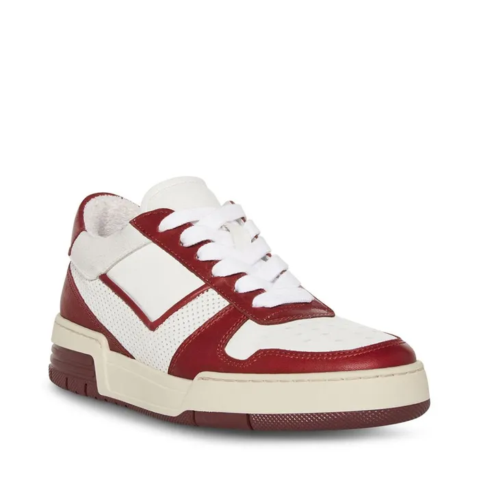 Womens Deni Burgundy Multi Steve Madden Sneakers Womens Deni Burgundy Multi Steve Madden Sneakers