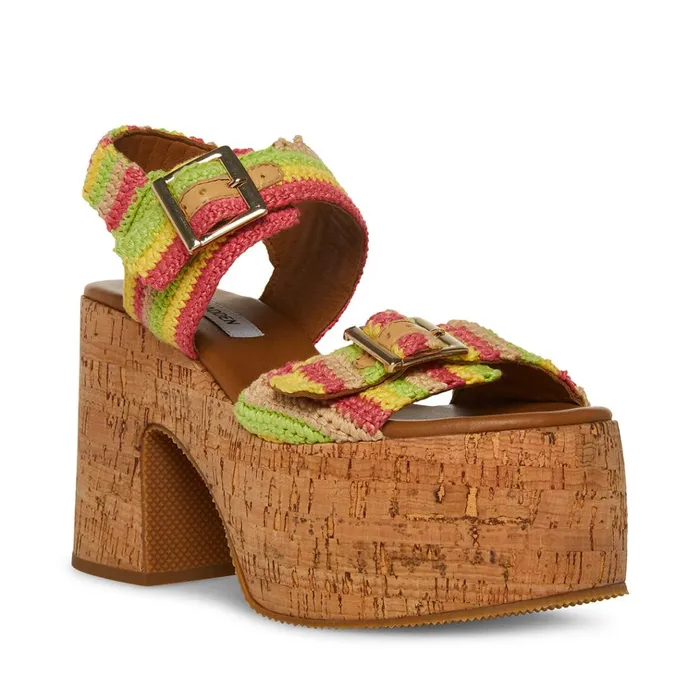 Womens Devora Multi Steve Madden Sandals