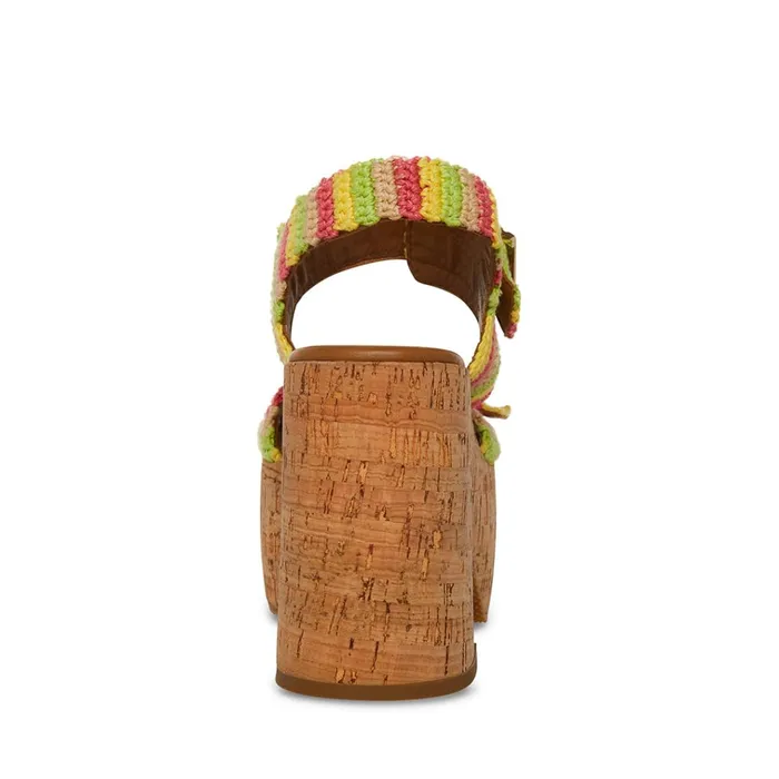 Womens Devora Multi Steve Madden Sandals