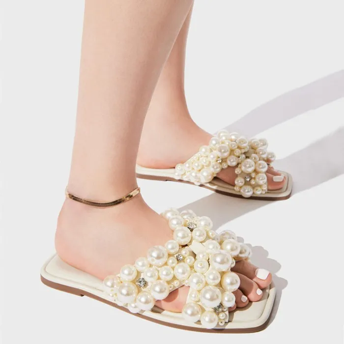 Womens Duri Ivory Steve Madden Sandals