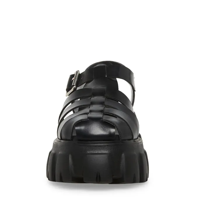 Womens Echo Black Steve Madden Sandals