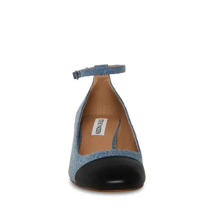 Womens Eli Denim Multi Steve Madden Heels