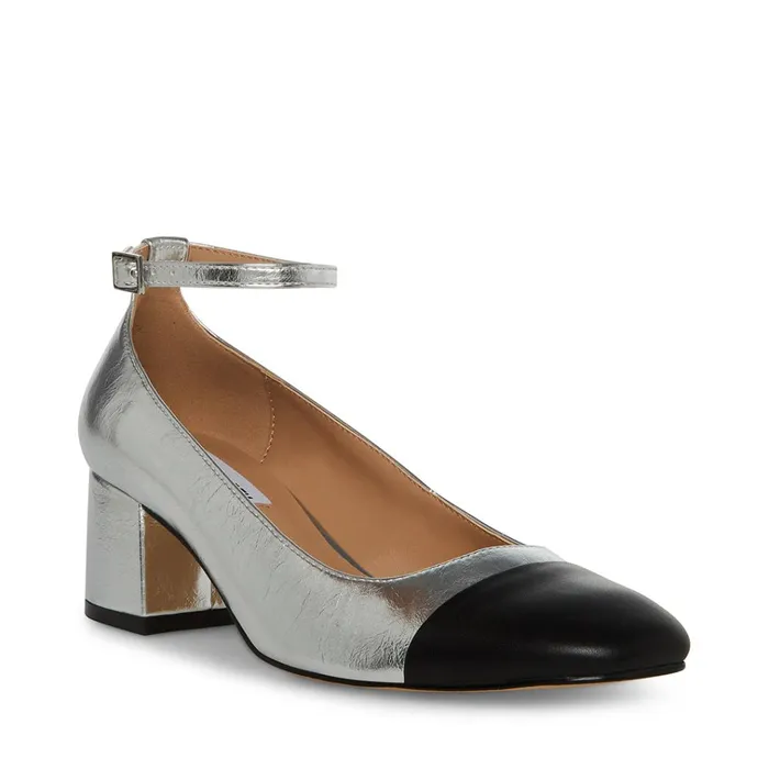 Womens Eli Silver Multi Steve Madden Heels